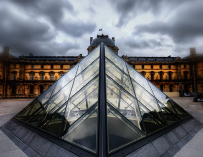Using Photoshop to Create a Dramatic Scene – Example: The Louvre