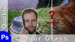 how to change the colour of grass in photoshop