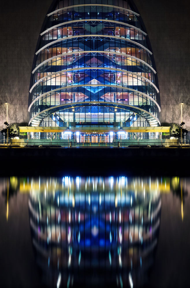 How to Use Photoshop to Edit Night Images - The Dublin Convention Centre | Photoshop Tutorials