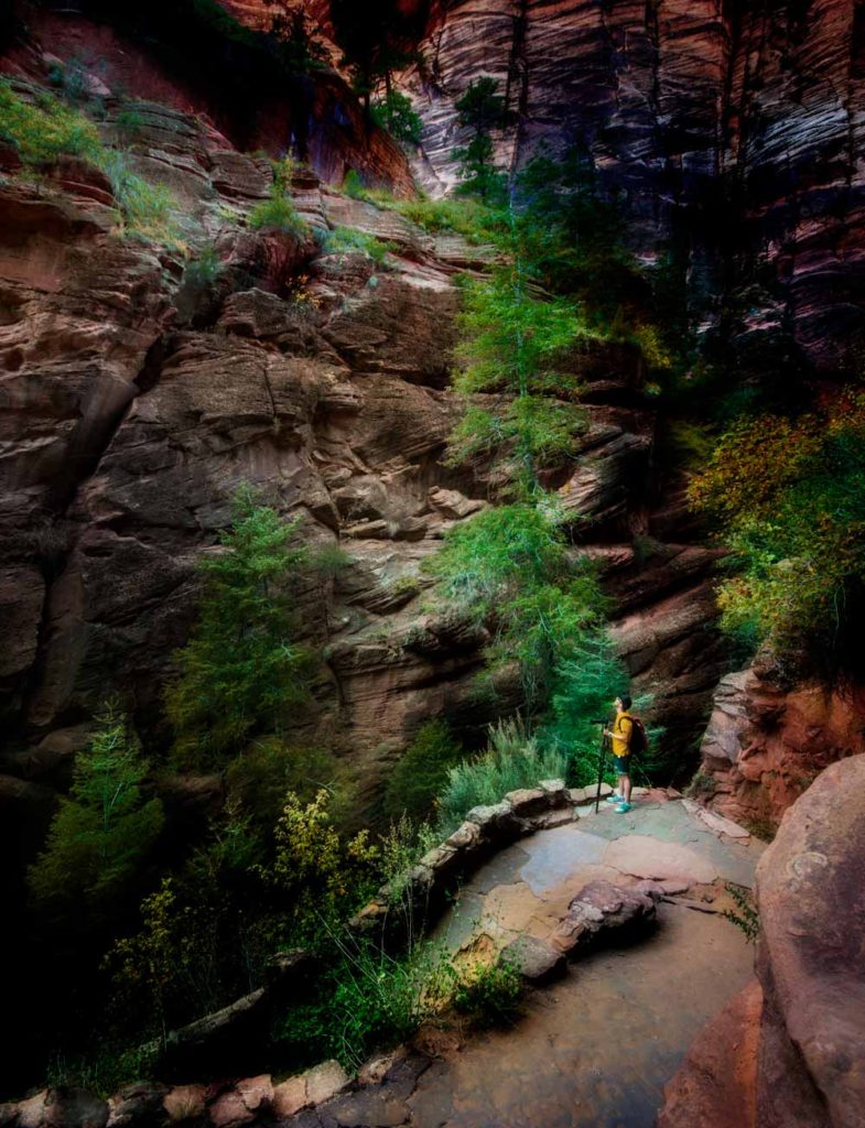 How to Use Photoshop to Edit Your Landscape Images - Example: Zion Below