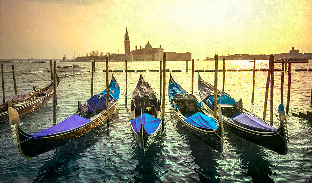How to Make Quick Edits in Photoshop - Example: Venice Boats | Photoshop Tutorial