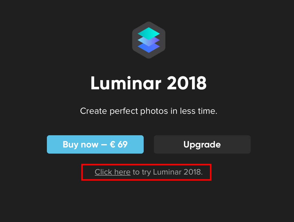 how to try luminar 2018 photo editing for free