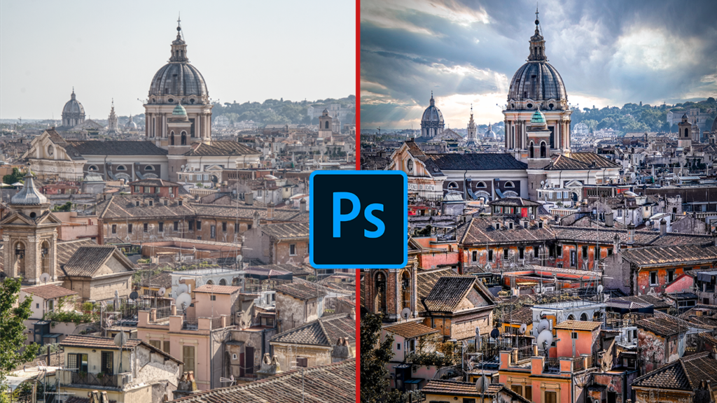 How To Edit City Photos in Photoshop - Editing Example