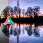 how to rescue a colourless image in aurora hdr